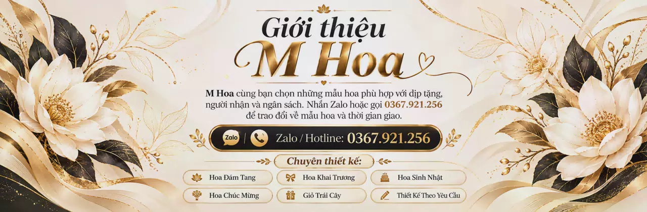 Ảnh bìa Shop hoa tươi Phường Trần Hưng Đạo Hải Phòng - Tư vấn hoa theo từng dịp
